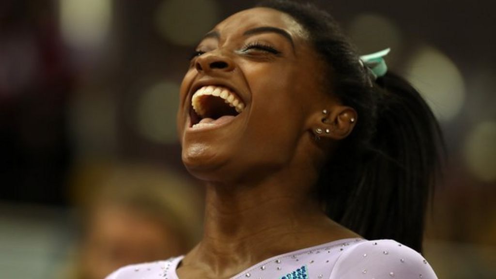 World Gymnastics Championships: Simone Biles Wins Historic Fourth World ...