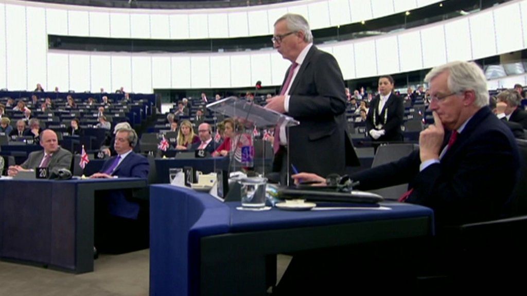 MEPs agree Brexit negotiation plan