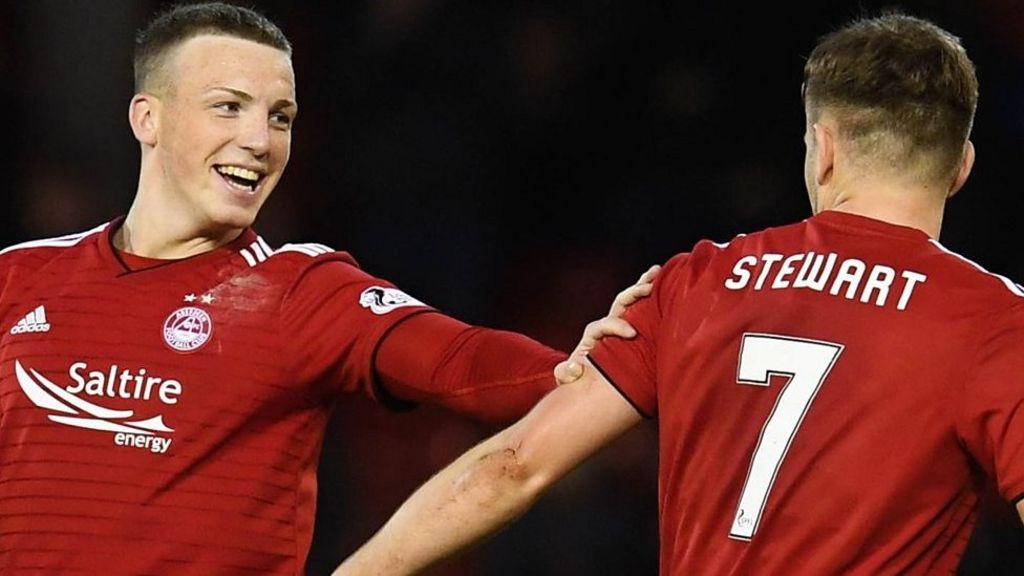 Goals Aberdeen 21 Hearts BBC Sport