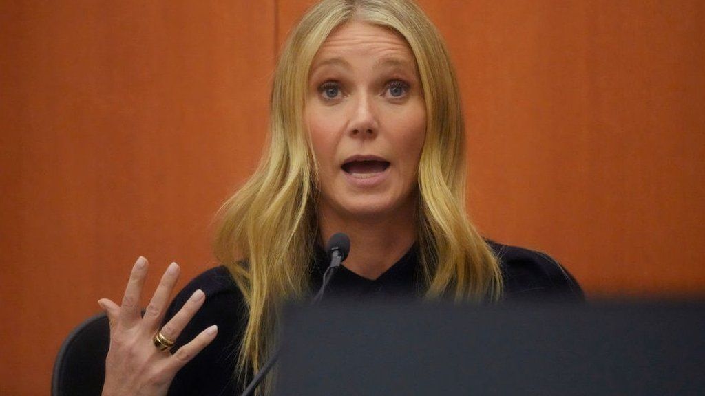 Paltrow testifying in court