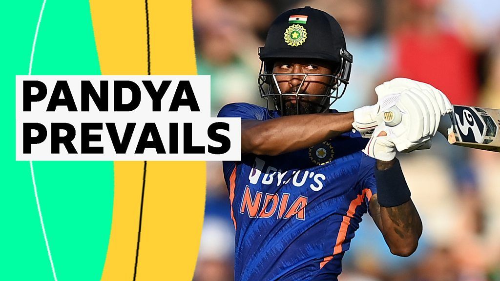 Inglaterra v India: Hardik Pandya juega con bate y pelota contra Inglaterra