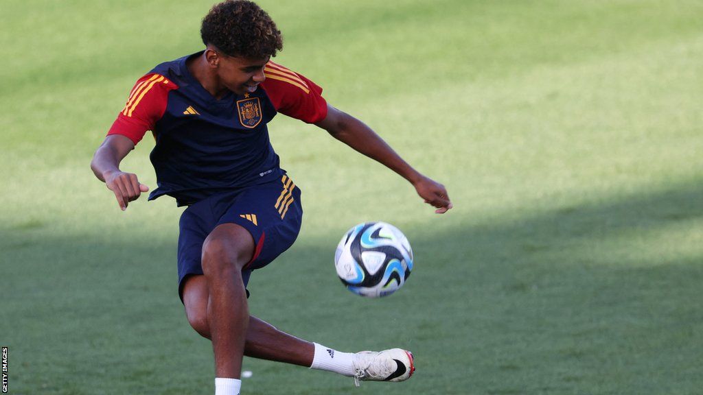 Lamine Yamal: Who are some of football's youngest internationals? - BBC