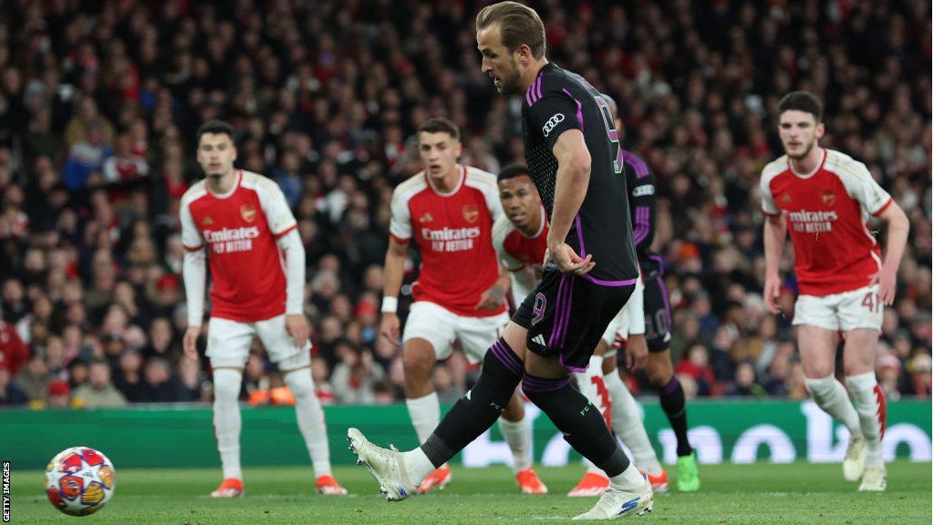 Arsenal 2-2 Bayern Munich: Harry Kane scores but Leandro Trossard earns ...