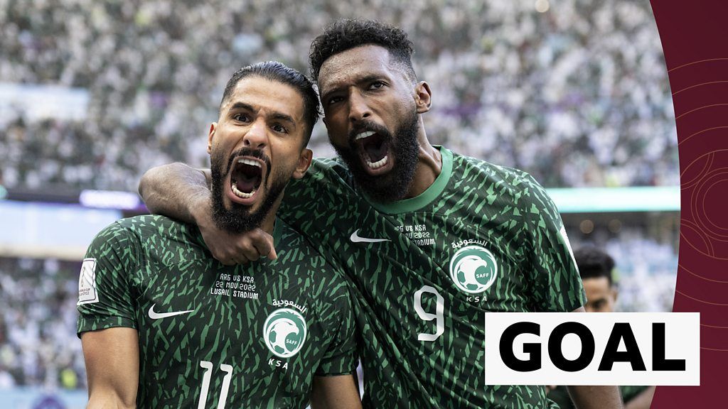 Al Shehri equalises for Saudi Arabia against Argentina