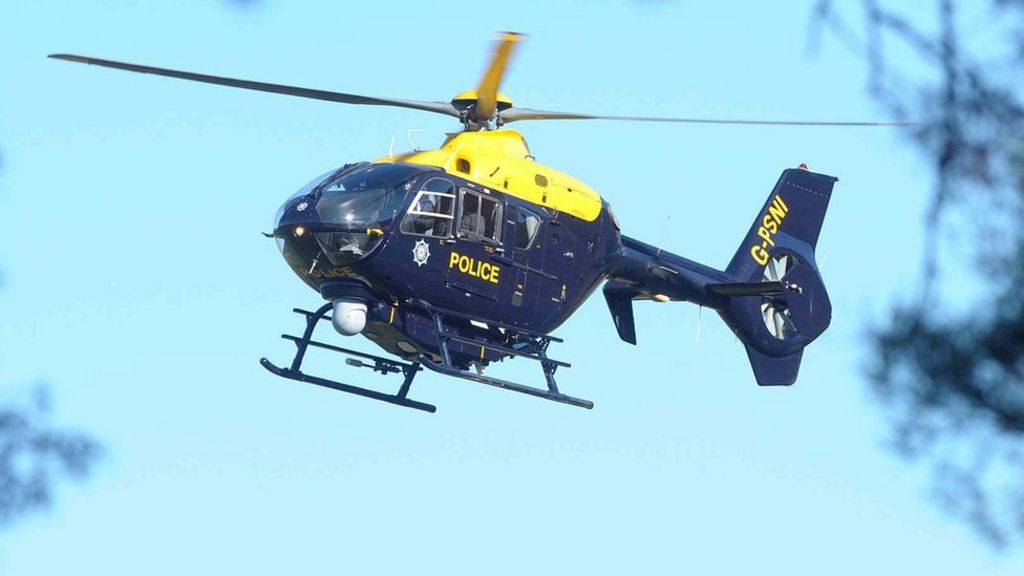 Helicopter used in high-speed PSNI chase - BBC News - BBC News