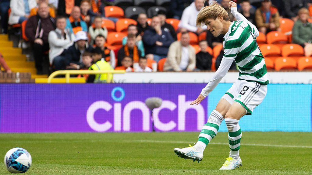 Dundee United 0-9 Celtic: Watch all the goals as Ange Postecoglou's side thrash United