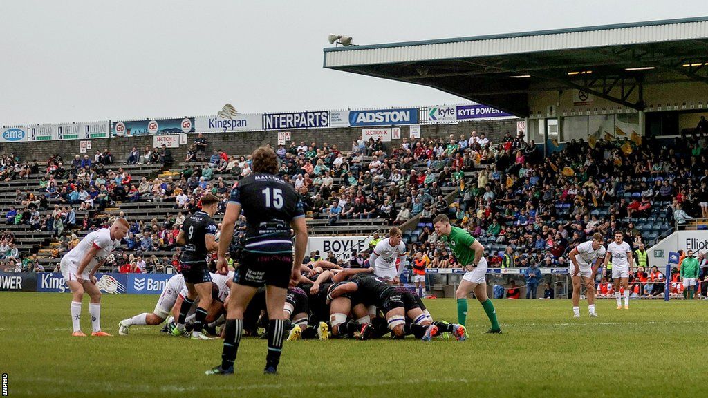 Ulster played Glasgow in a rugby friendly at Breffni Park in October