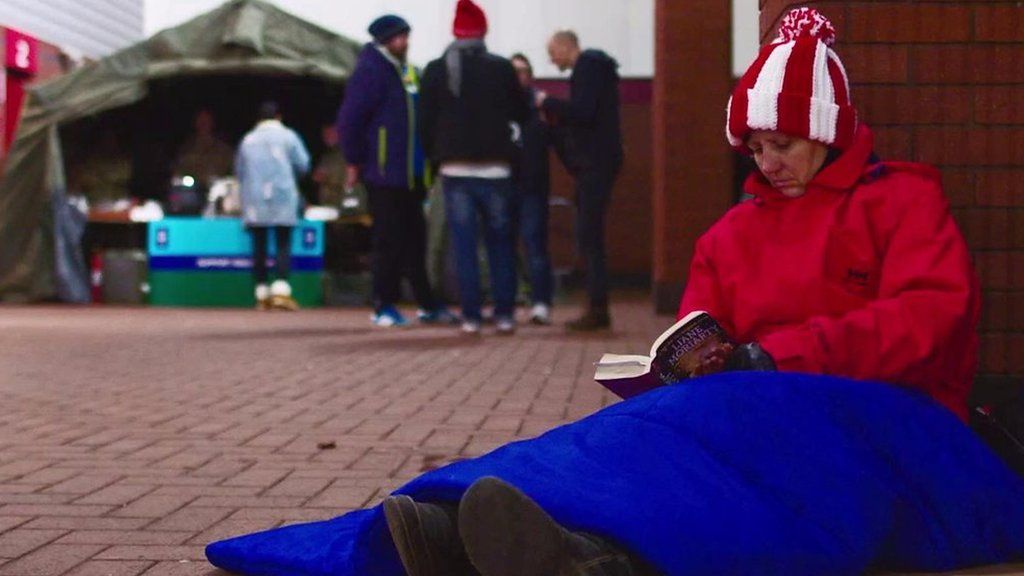 Stoke City helping the homeless