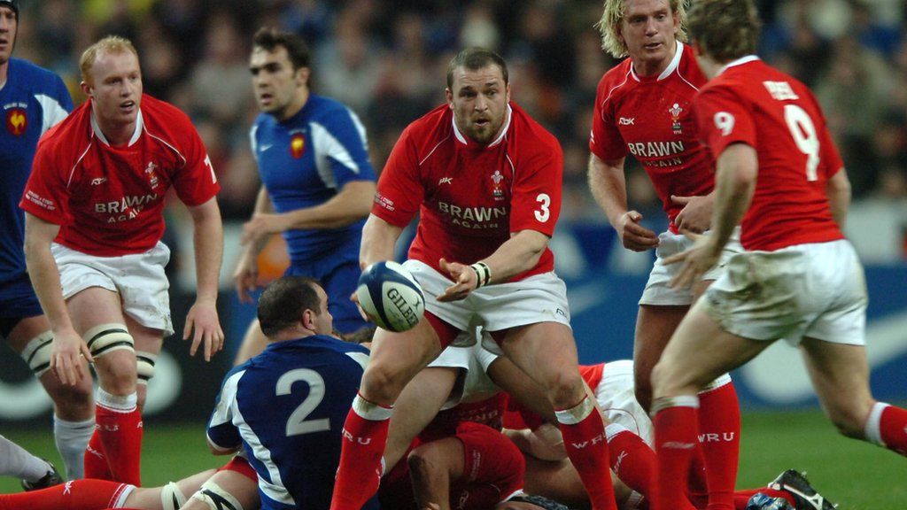 Chris Horsman playing for Wales