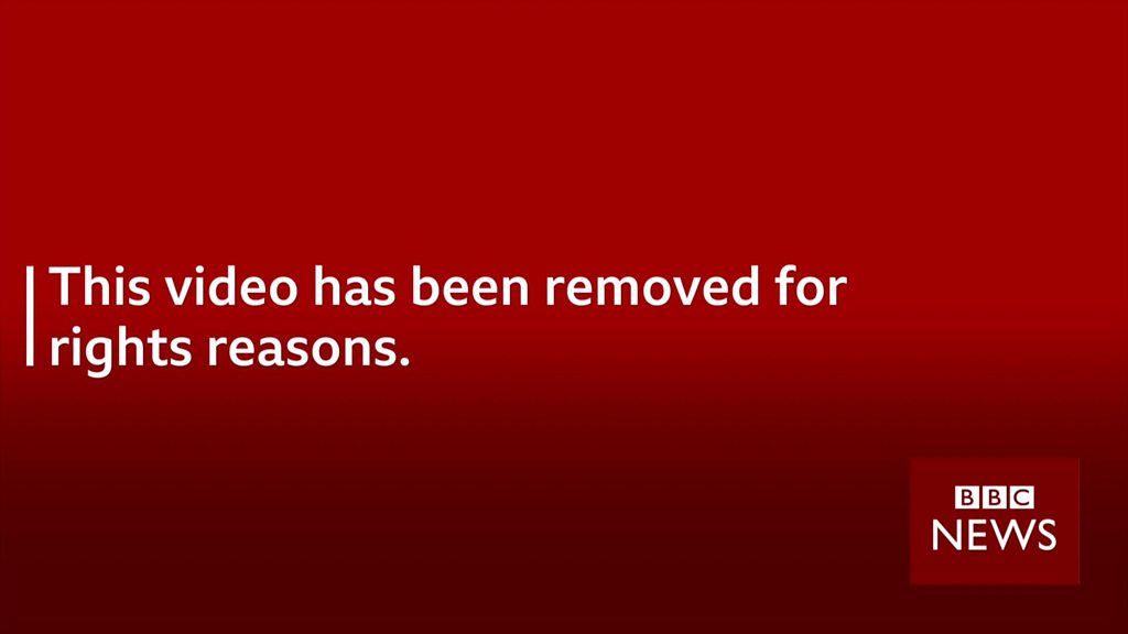 Footage removed for rights reasons