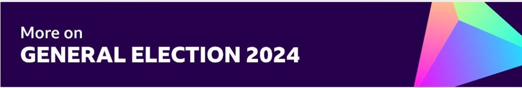 Graphic saying "More on general election 2024"