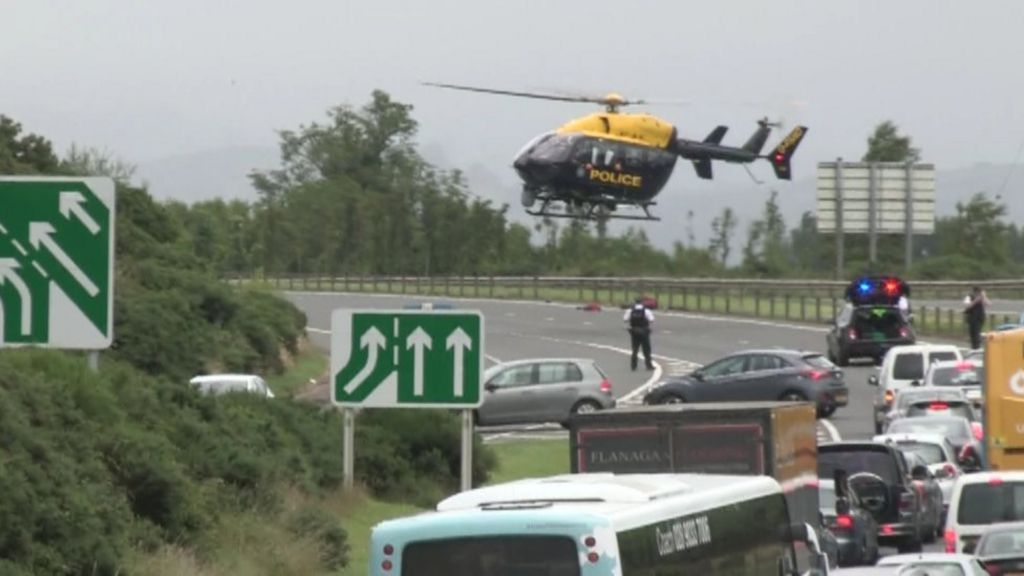 Motorcyclist injured after crash near Newry