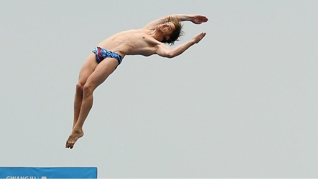 World Diving Championships GB's Gary Hunt wins high diving world gold