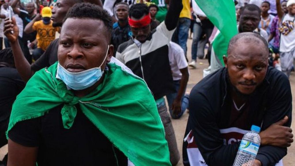 Nigeria Protests Millions Placed Under Curfew As Violence Spreads