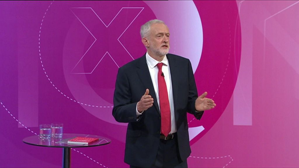 Question Time: Jeremy Corbyn pressed over nuclear weapons