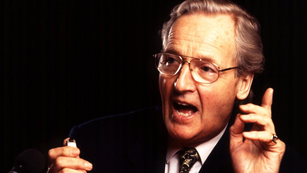 Just A Minute's Nicholas Parsons in 1999