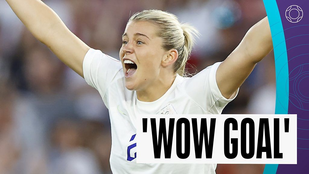 Euro 2022: Alessia Russo's 'wow goal' puts England 4-0 up against Northern Ireland
