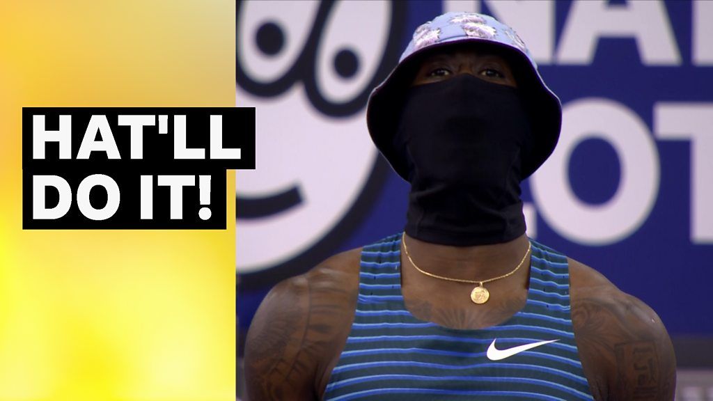'Utterly bizarre!' Hat-wearing Dendy wins long jump