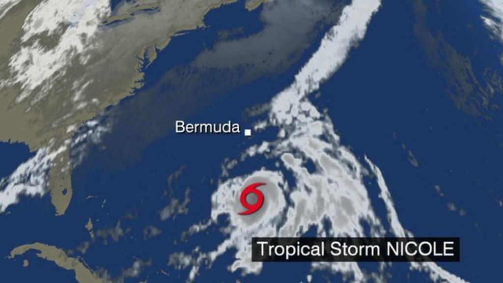 Tropical Storm Nicole - BBC Weather