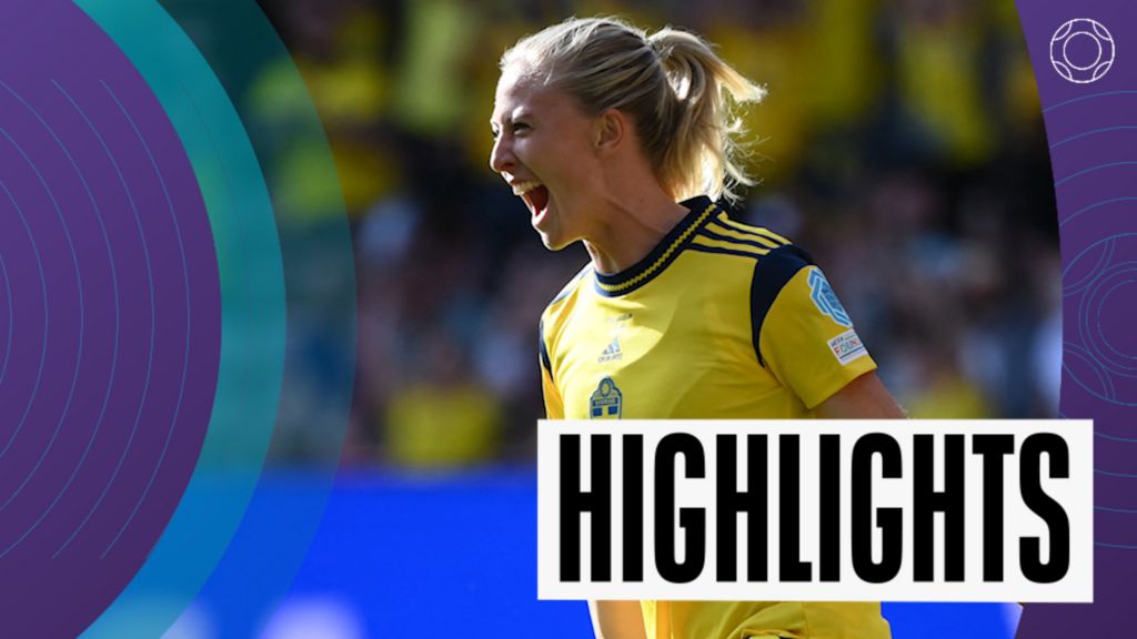 Euro 2022 - Sweden 2-1 Switzerland: Bennison scores late winner
