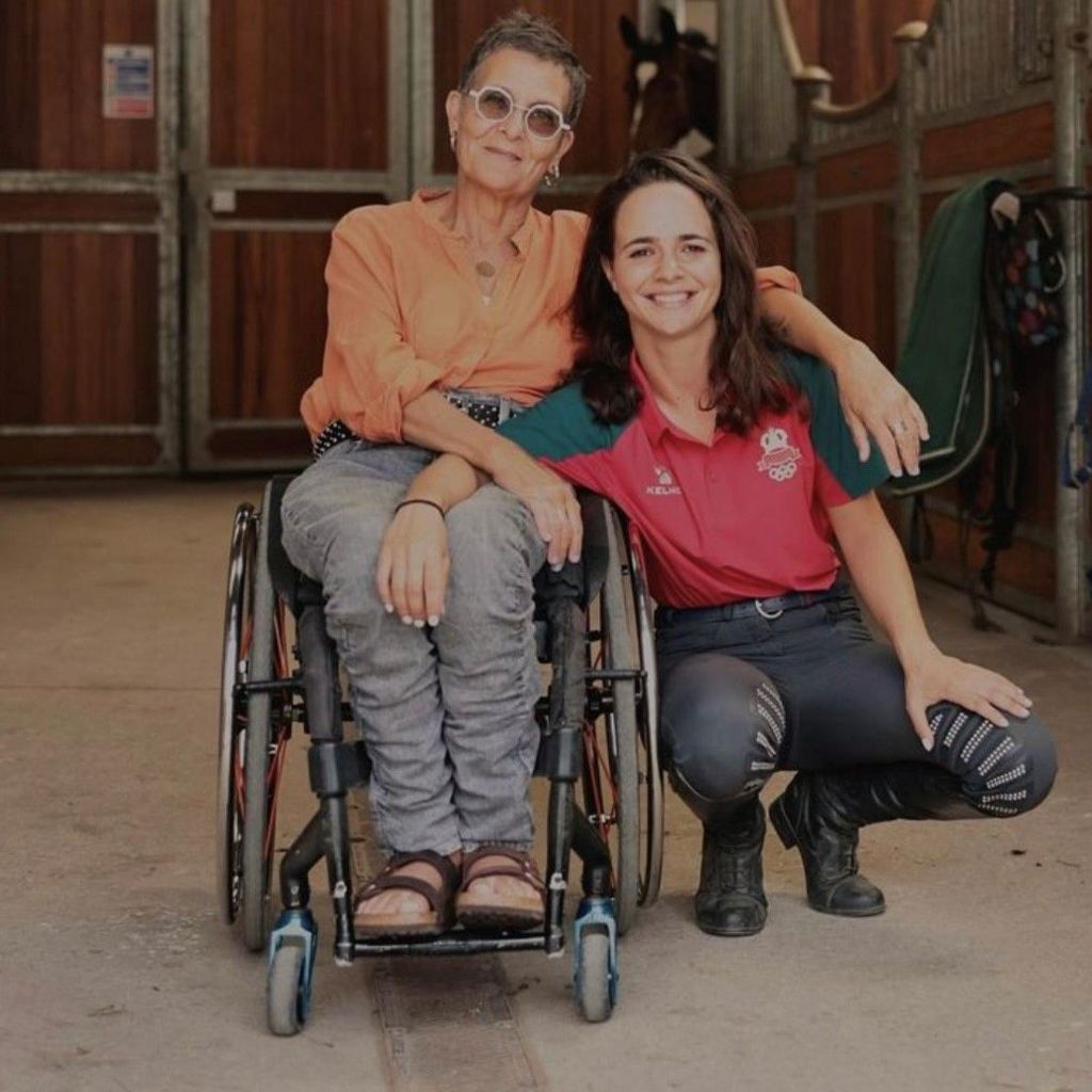 Noor Slaoui and her mother Amina