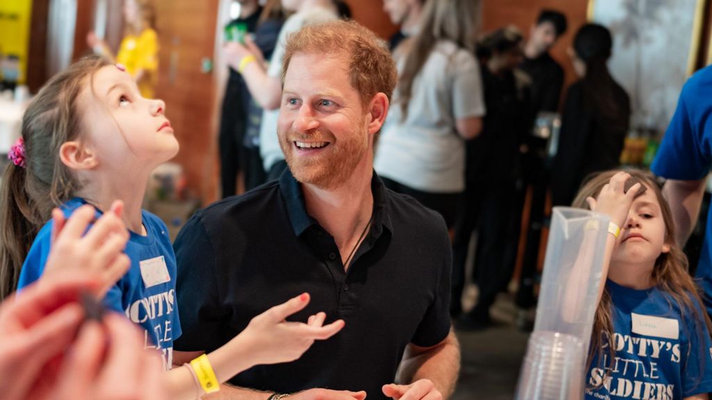 Prince Harry and Scotty’s Little Soldiers charity