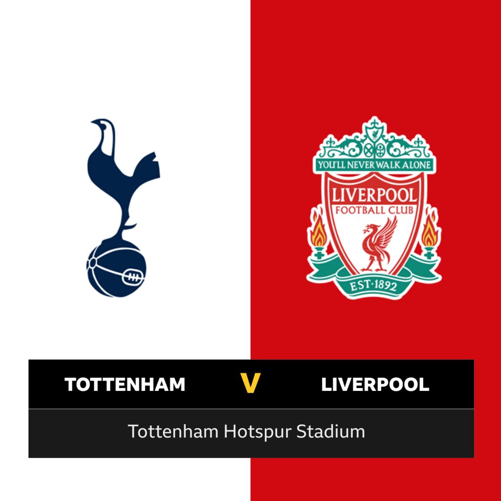 F﻿ollow Tottenham v Liverpool live BBC Sport