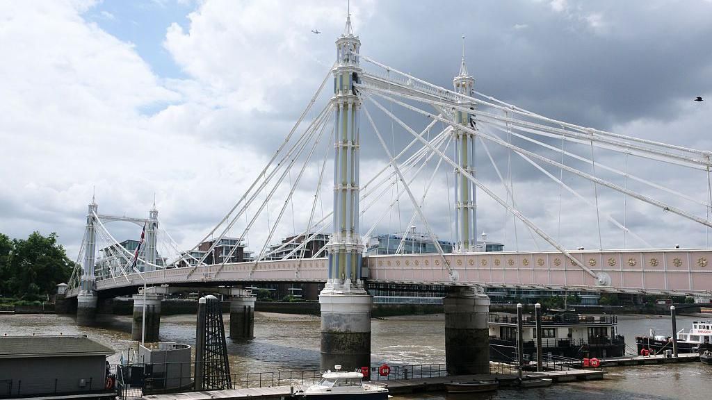 Albert Bridge in day light