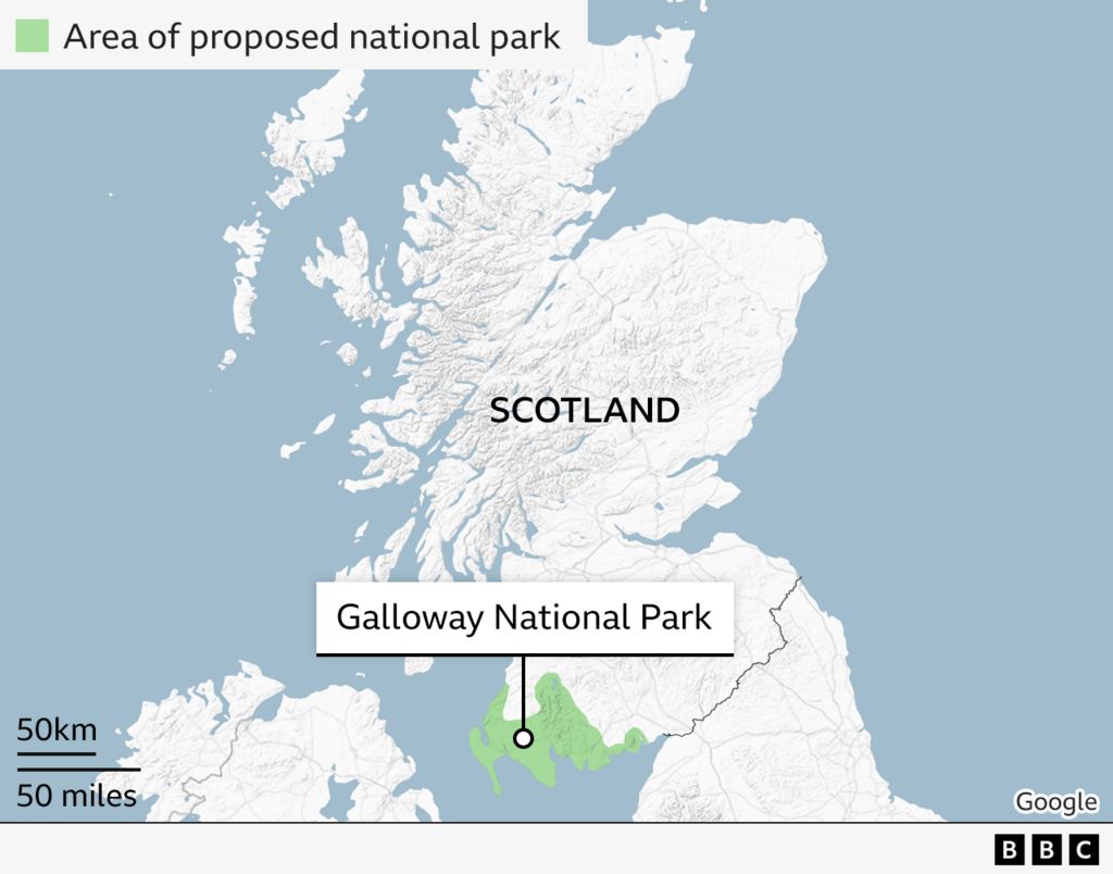 Galloway chosen as preferred site of next national park - BBC News