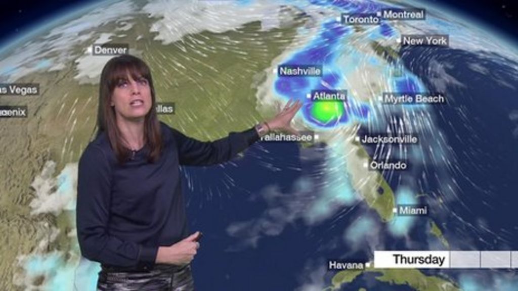 Hurricane Michael strikes Florida BBC Weather