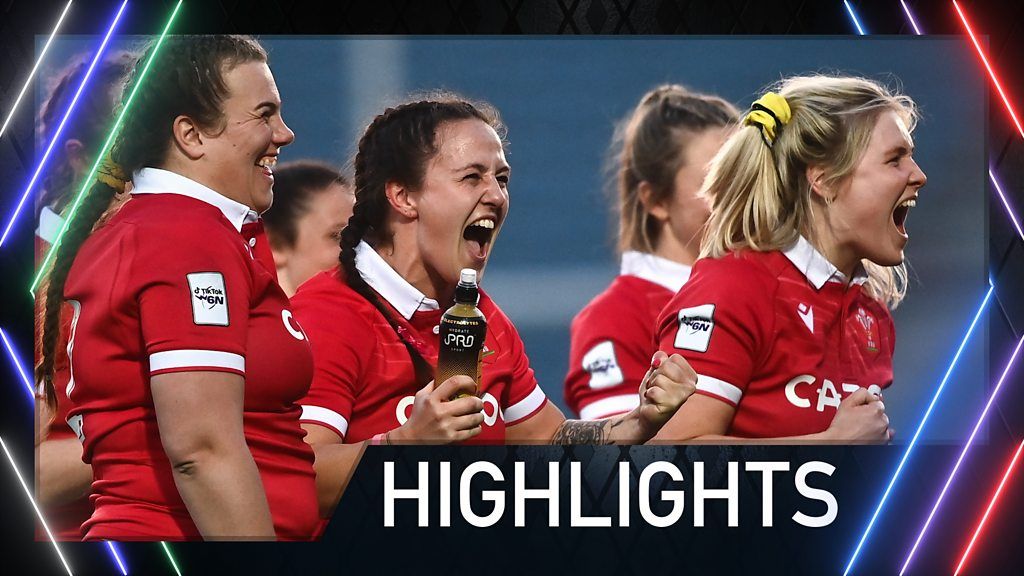 Women's Six Nations: Ireland 19-27 Wales - highlights