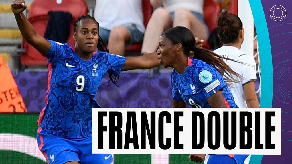 Euro 2022: Grace Geyoro & Marie-Antoinette Katoto fire France into early two-goal lead