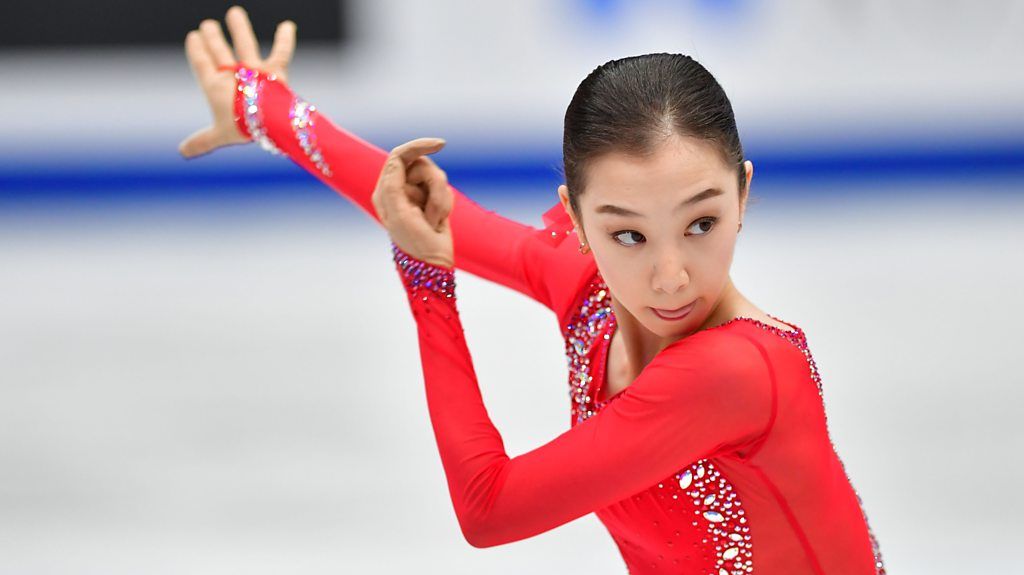 World Figure Skating Champs Elizabet Tursynbaeva first woman to