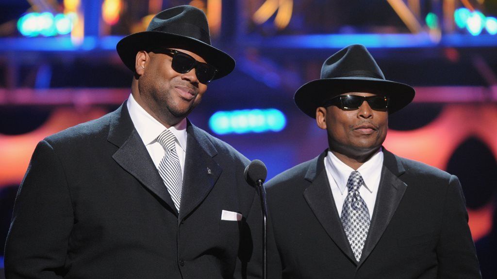 James "Jimmy Jam" Harris III and Terry Lewis at the Soul Train Awards in 2011