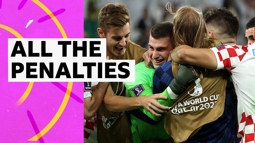 Watch every penalty as Croatia beat Brazil in shootout