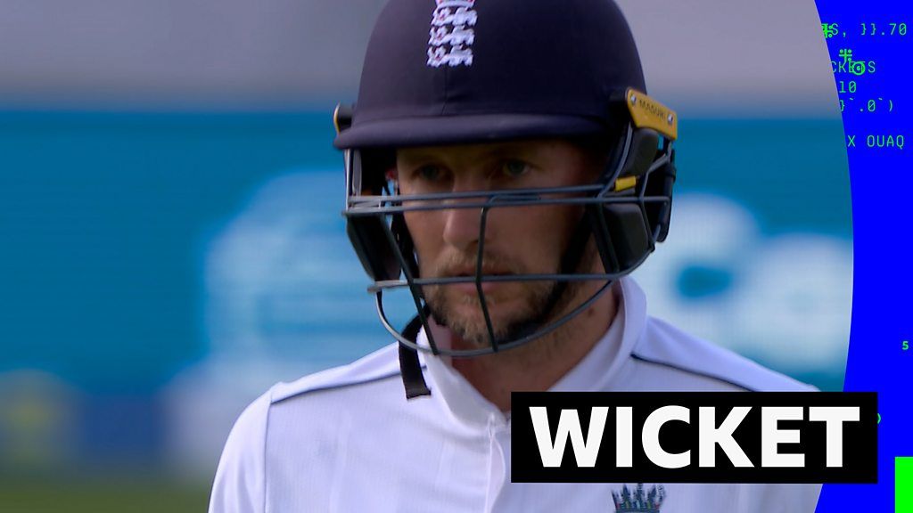 The Ashes: Joe Root bowled by Todd Murphy for 91