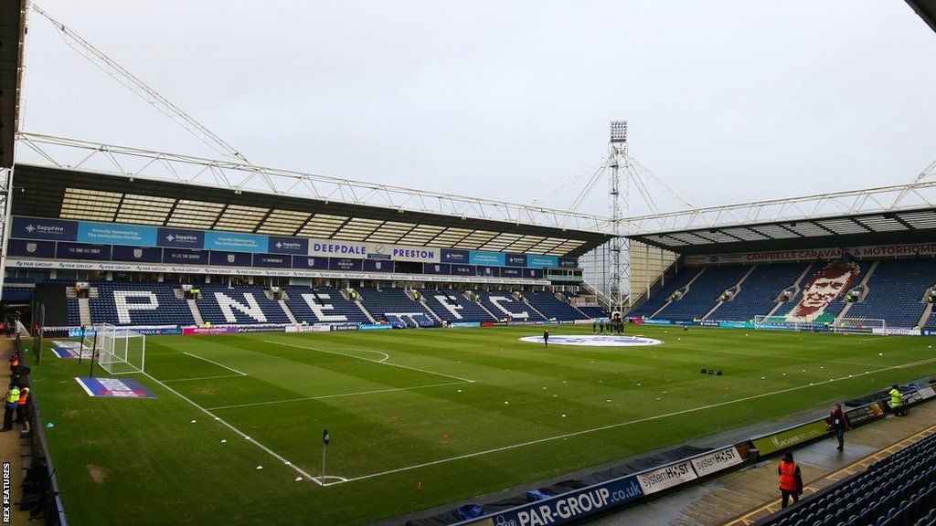 Preston North End's Deepdale home