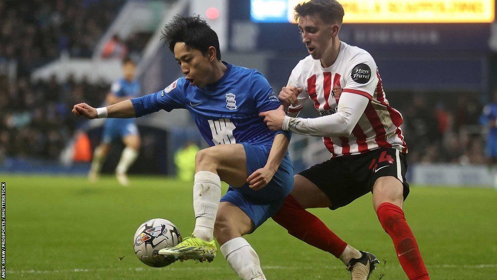 Matchwinner Koji Miyoshi now has five goals for Birmingham City this season