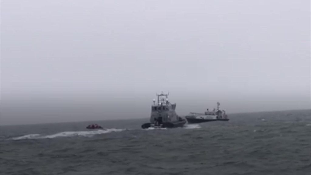 Toddler Among Nine Rescued From Dinghy Off Dover Coast - Bbc News