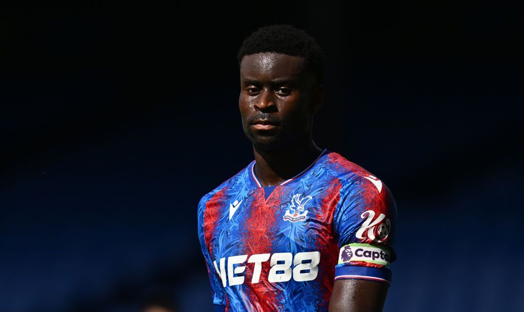 Marc Guehi in action for Crystal Palace.