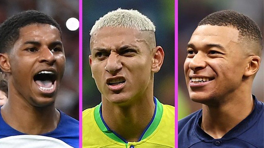 World Cup: Marcus Rashford, Richarlison and Kylian Mbappe feature in ...