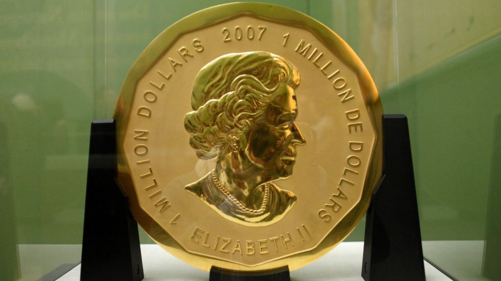 Giant Gold Coin Trial Opens In Berlin Bbc News
