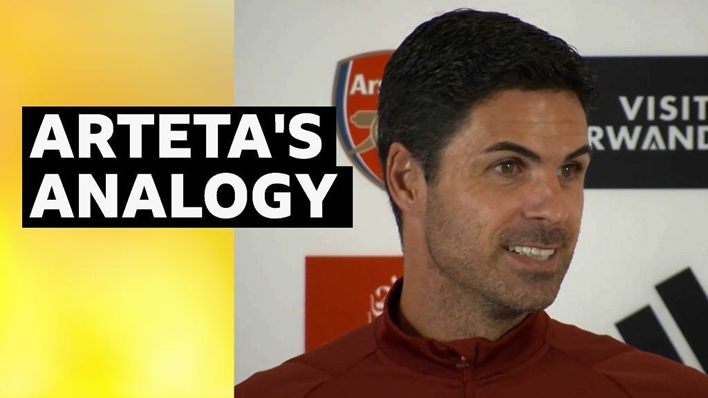 Arteta uses driving analogy to explain changing his side