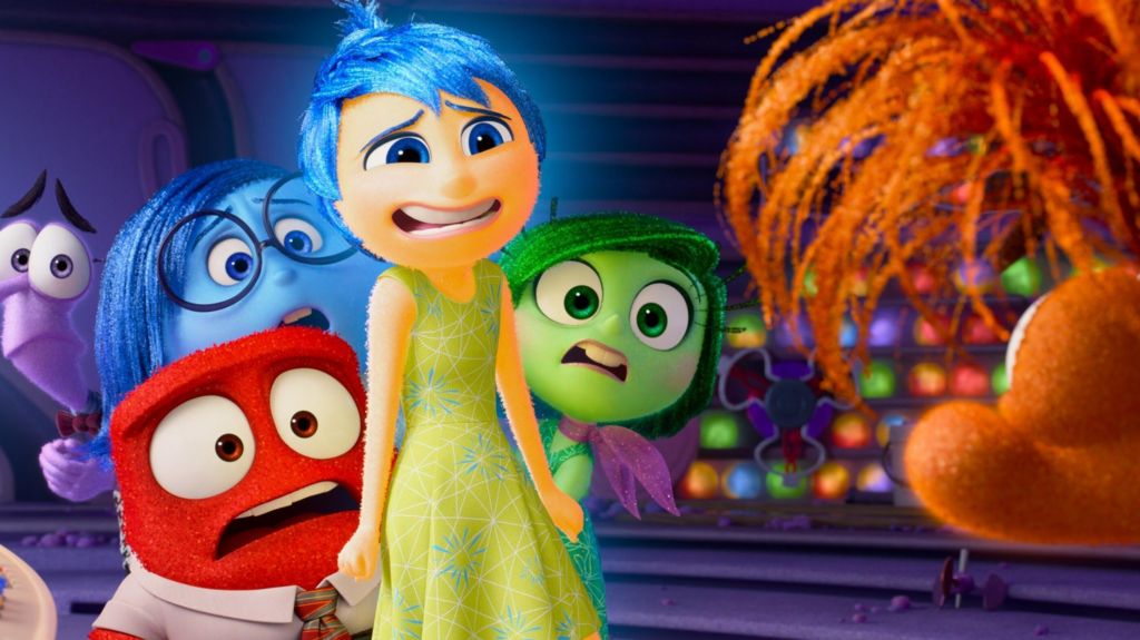 The emotions from Inside Out 2