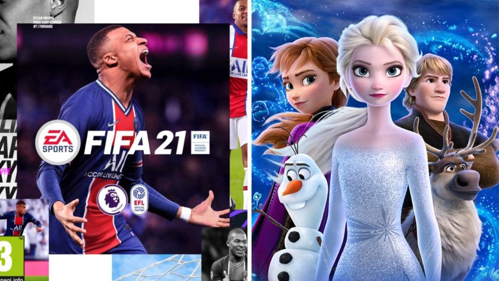 Fifa 21 and Frozen 2