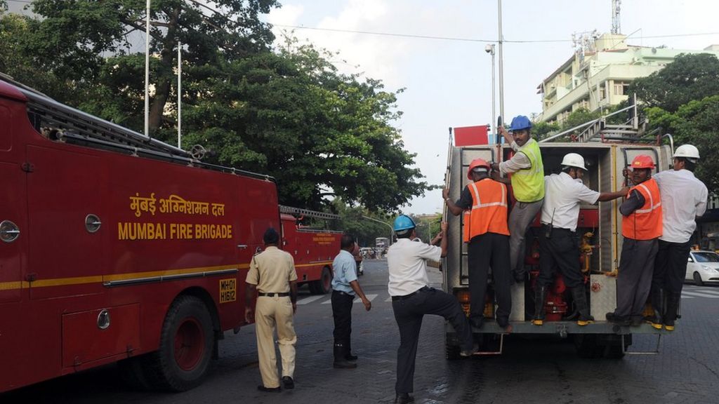 India Second Mumbai Building Fire In A Week Kills Four Bbc News