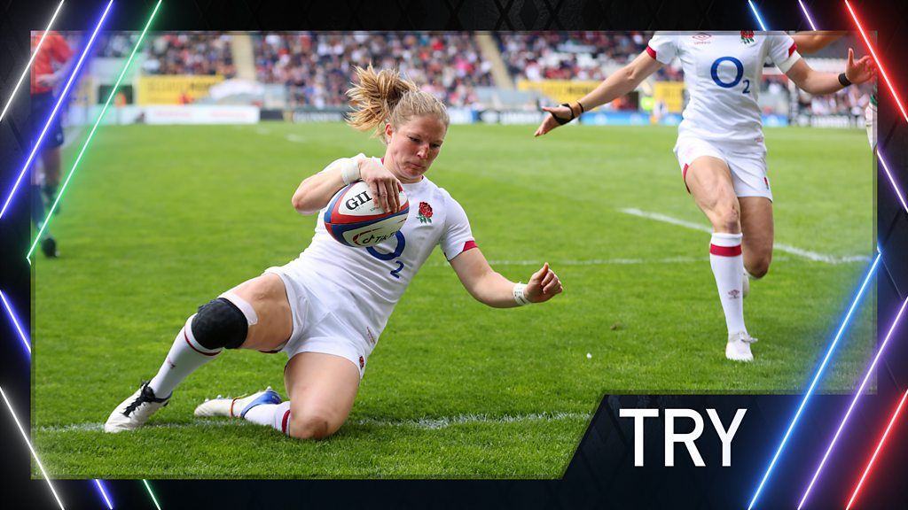 Women's Six Nations: 'What a try!' - Thompson scores 'an absolute beauty'