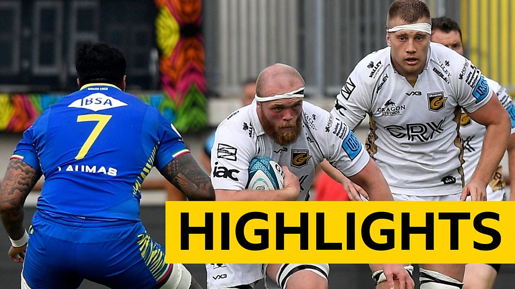 United Rugby Championship Highlights: Zebre 23-18 Dragons - BBC Sport