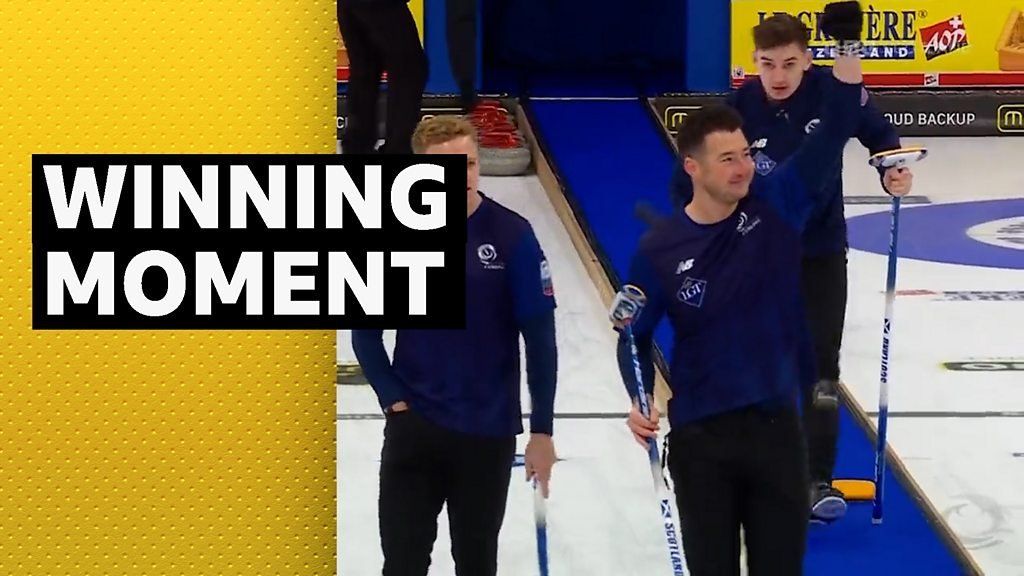 Watch the moment Scotland win European gold
