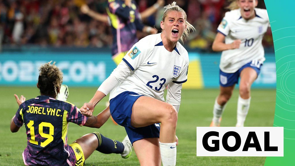 Russo fires England into lead against Colombia
